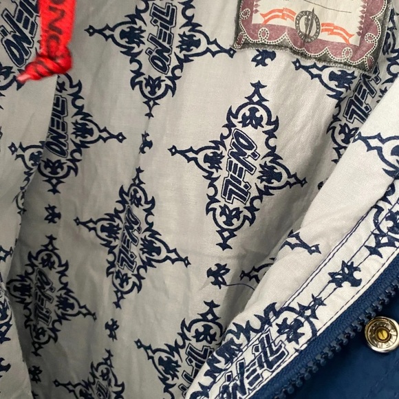 Vintage Oneill Waves Surf Jacket Blue Size XL - Picture 8 of 13